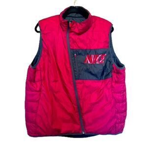 ARKANSAS NIKE WOMEN'S REVERSIBLE PUFFER VEST SIZE XXL